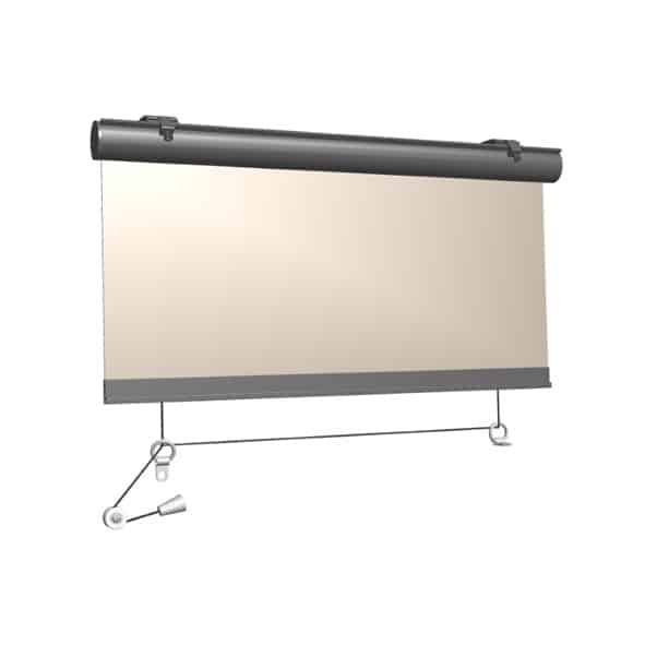 Solar blinds with double line